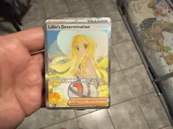 Pokemon Mega Evolution Lillie's Determination SIR 184/132 Special Illustration - Image 3