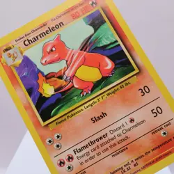 Pokemon TCG - Charmeleon 24/102 Base Set Uncommon WOTC 1999 - EXC/NM - Image 1
