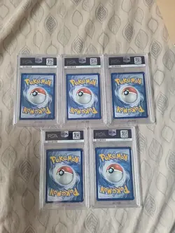 Pokemon TCG PSA 10 Hidden Fates Full Art Eeveelution Sequential Set. - Image 2