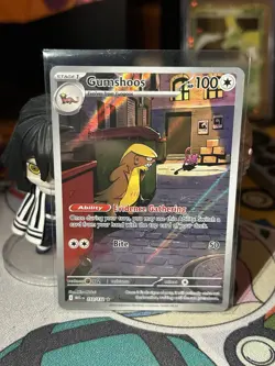 Gumshoos 153/132 Illustration Rare Pokemon Mega Evolution NEAR MINT!!! - Image 3