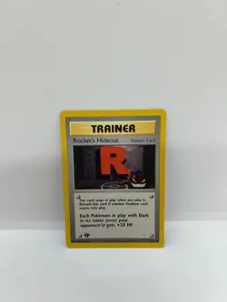Rocket's Hideout 63/64 1st Edition Pokemon Neo Revelation Uncommon LP - Image 1