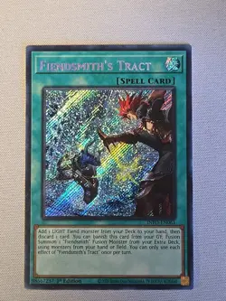 Fiendsmith's Tract INFO-EN061 Secret Rare LP Yugioh! - Image 1