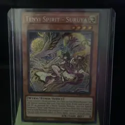 Tenyi Spirit Suruya SUDA-EN021 Secret Rare Yu-Gi-Oh TCG Supreme Darkness - Image 1