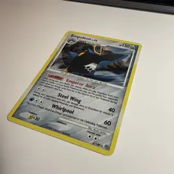 Empoleon Holo 2/100 Stormfront Pokemon Card Swirl - Image 4