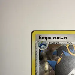 Empoleon Holo 2/100 Stormfront Pokemon Card Swirl - Image 5