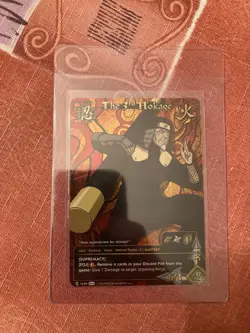 Naruto ccg Card THE 3RD HOKAGE N 1229 Ultra Rare Card - Image 1