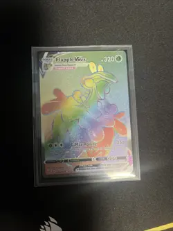 Flapple VMAX 164/163 Swsh05: Battle Styles Holo Rainbow Rare Card Secret - Image 2