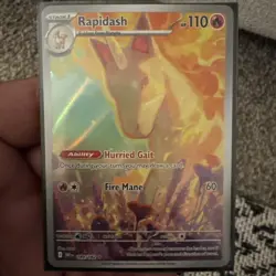 Rapidash 189/182 Illustration Rare Destined Rivals Pokemon Card Near Mint - Image 1