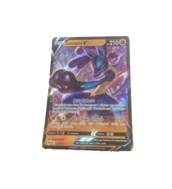 ULTRA RARE Lucario V 027/073 Champions Path - 210 Full Art Holo Pokemon Card NG - Image 1