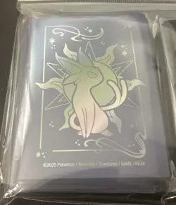 Pokemon Center Exclusive Card TCG CELESTIAL ESPEON DECK Matte SLEEVES (65) - Image 1