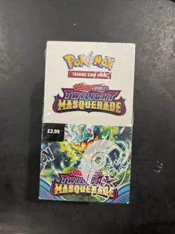 Sealed Pokemon Card Twilight Masquerade Half Booster Box - 18 Packs US Seller - Image 1