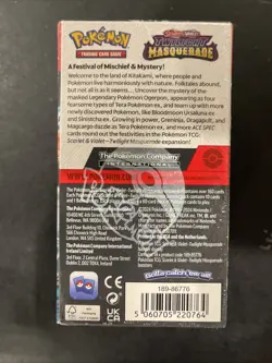 Sealed Pokemon Card Twilight Masquerade Half Booster Box - 18 Packs US Seller - Image 2