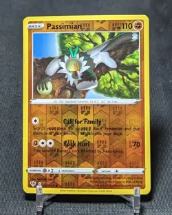 Passiman Common Reverse Holo Fighting Darkness Ablaze Pokemon TCG Card 097/189 - Image 1