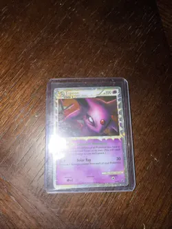 Pokemon TCG Undaunted Espeon Prime Holo Rare Card 81/90 - Image 1