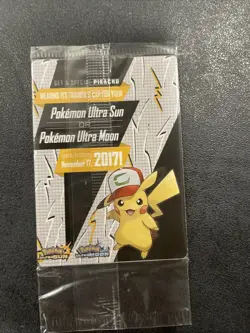 Pokemon Ash's Pikachu - SM108 - Promo Choose You Movie Card SEALED - Image 2