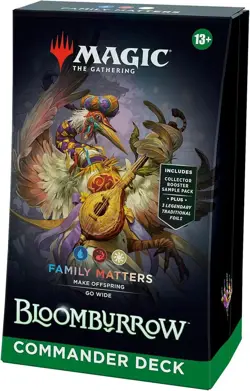 Magic: The Gathering Bloomburrow Commander Deck - Family Matters (100-Card Deck, - Image 2
