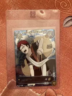 Naruto ccg Card Gaara N 1267 Ultra Rare Card - Image 1