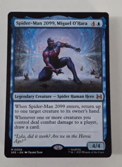 Magic The Gathering Marvel's Spider-Man 30 Card Blue Welcome Deck - Image 1