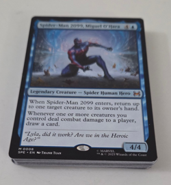 Magic The Gathering Marvel's Spider-Man 30 Card Blue Welcome Deck - Image 2