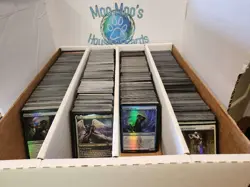 Magic The Gathering 100 Card Bulk Lot Common and Uncommon ALL FOIL - Image 1
