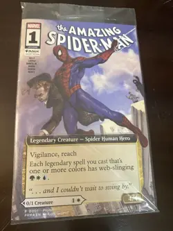The Amazing Spiderman MTG MagicCon Atlanta Promo SEALED - Image 1