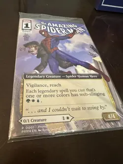 The Amazing Spiderman MTG MagicCon Atlanta Promo SEALED - Image 2
