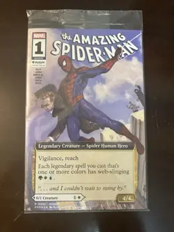 The Amazing Spiderman MTG MagicCon Atlanta Promo SEALED - Image 3