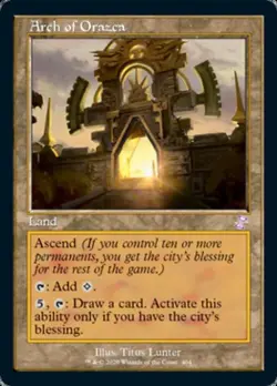 Arch of Orazca - Near Mint MTG Time Spiral Remastered - Image 1
