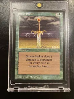 Storm Seeker NM Legends MTG Magic the Gathering - Image 1