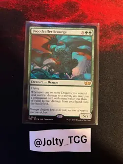 MTG - Broodcaller Scourge - TDC 0044 - Tarkir Dragonstorm - Rare - Magic - Image 1