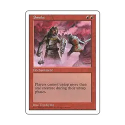 WOTC MtG 5th Ed Smoke (R) EX - Image 1