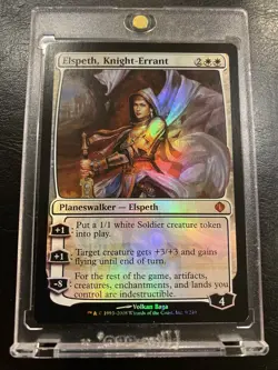 Elspeth, Knight-Errant #9 (Foil) (NM) Shards of Alara Magic MTG Clean! - Image 1