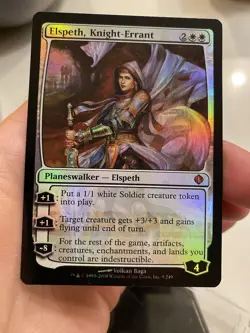 Elspeth, Knight-Errant #9 (Foil) (NM) Shards of Alara Magic MTG Clean! - Image 2
