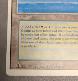 Tropical Island Revised NM BEAUTIFUL MTG Magic the Gathering! - Image 5