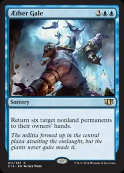 Aether Gale - Light Play MTG Commander 2014 Edition - Image 1