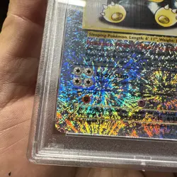 2002 POKEMON LEGENDARY COLLECTION #64 SNORLAX-REVERSE FOIL PSA 9 - Image 2