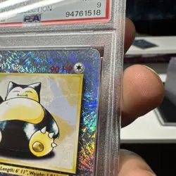 2002 POKEMON LEGENDARY COLLECTION #64 SNORLAX-REVERSE FOIL PSA 9 - Image 5