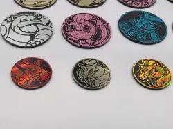 Lot of 15x Official Pokemon TCG Coins (No Duplicates) - Image 5