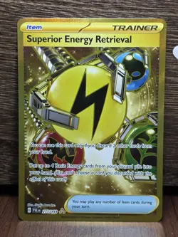 2023 Pokemon Scarlet & Violet Paldea Evolved Superior Energy Retrieval #277/193 - Image 1