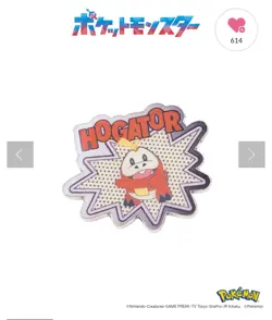 NEW Pokemon S Pin Badge Set of 4/ 全新 寶可夢中心 徽章 4枚套組 | 皮卡丘, 新葉喵, 呆火鱷, 潤水鴨 - Image 4