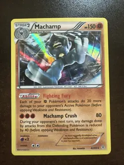 Machamp 42/83 Holo Rare LP Pokemon TCG XY Generations - Image 1