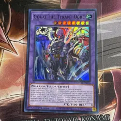 Yugioh Gouki the Tyrant Ogre DOOD-EN036 1st Edition Super Rare NM - Image 1