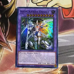 Yugioh Axon Kicker Oracle DOOD-EN037 1st Edition Super Rare NM - Image 1