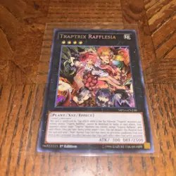 YuGiOh! Traptrix Rafflesia (MP16-EN239) 1st Edition - Secret Rare - NM/M - Image 1