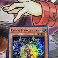 Yugioh Radiant Typhoon Meghala DOOD-EN012 1st Edition Super Rare NM I - Image 2