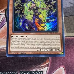 Yugioh Radiant Typhoon Meghala DOOD-EN012 1st Edition Super Rare NM I - Image 3