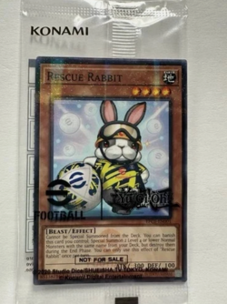 Yugioh Rescue Rabbit & Neymar Jr 2025 eFootball Promo Set EFC1-EN001 Soccer - Image 1