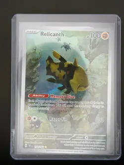 Relicanth Holo Pokemon TCG Card SV05: Temporal Forces 173/162 - Image 3
