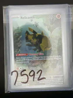 Relicanth Holo Pokemon TCG Card SV05: Temporal Forces 173/162 - Image 4