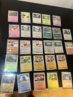 Black Bolt / White Flare Pokeball Lot (~27 Cards) - Image 1